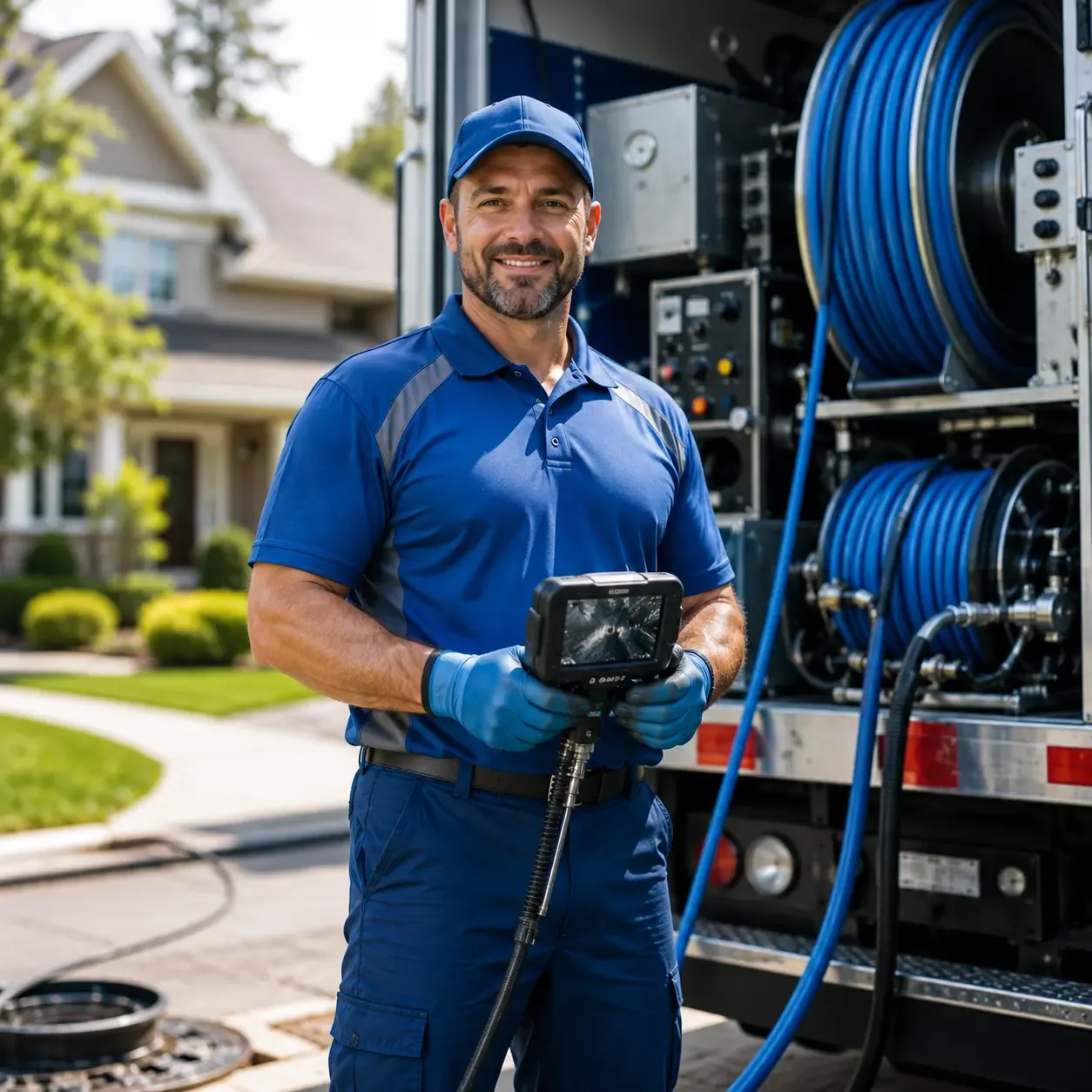 Local outdoor drain cleaning specialists in Clinton, LA